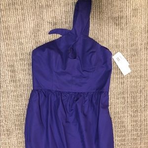 FCUK one shouldered purple dress - never worn!